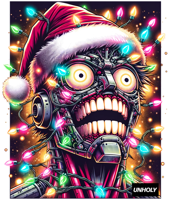 UNHOLY // XMAS TIME AGAIN 001 — Unisex t-shirt