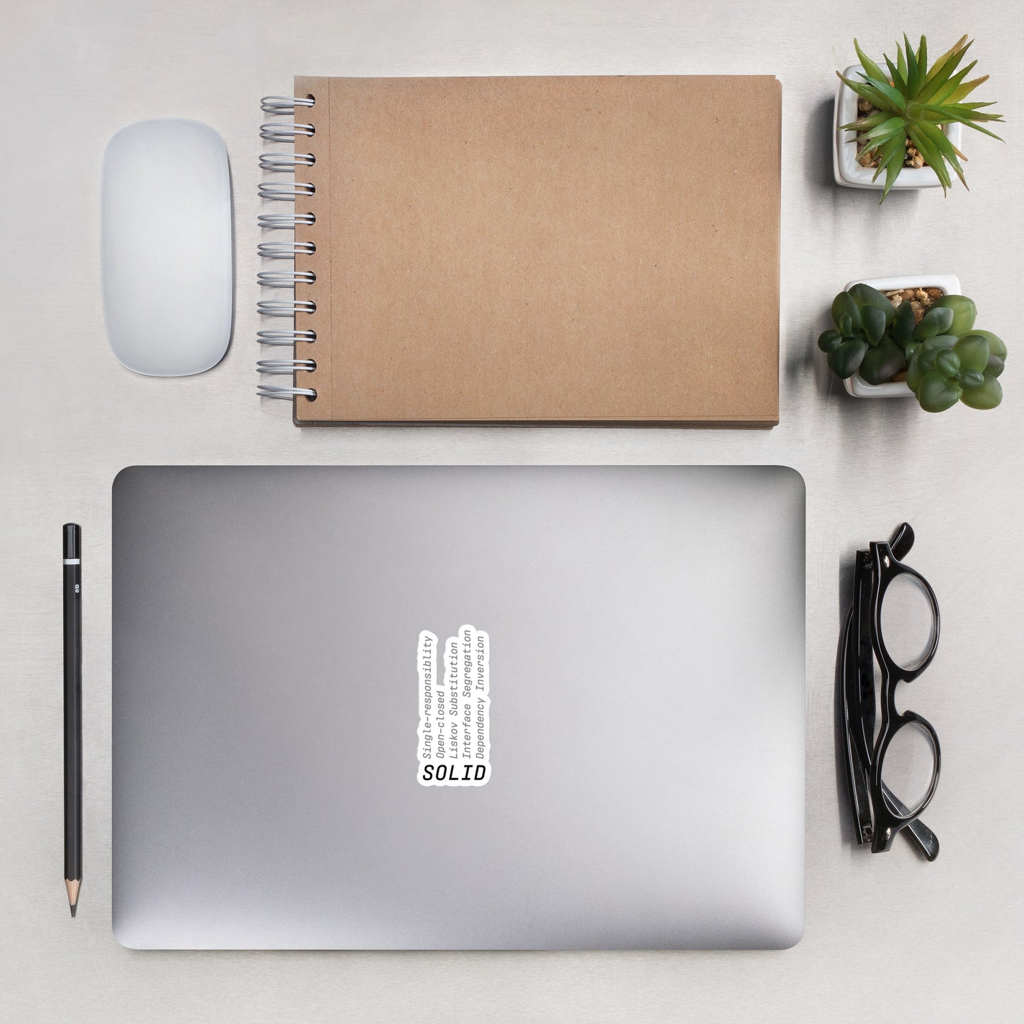 SOLID Principles - Bubble-free stickers