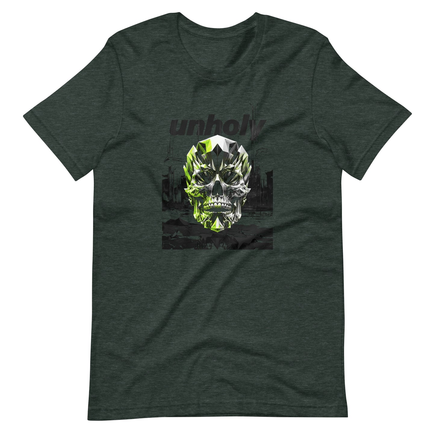 UNHOLY // CRYSKULL: GREEN + GHOST TYPE (DARK)